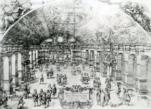 View of the Interior of the Lusthaus in Stuttgart