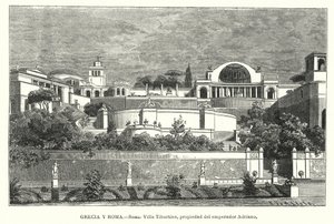 Villa of the Roman Emperor Hadrian, Tivoli, Italy by German School
