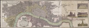 Map of London and Westminster and the Suburb of Southwark