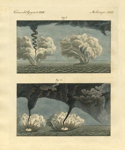 Waterspouts by German School