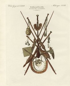 Weapons and Domestic Appliances of the Inhabitants of Nakuhiwa by German School