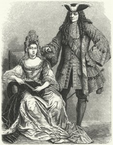 William III and Mary II, King and Queen of England by German School