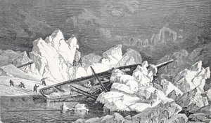 Wreck of the Hansa, London 1874