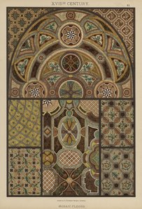18th Century, Mosaic Floors by German School