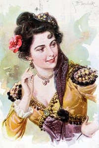 Zerline from the Opera Don Giovanni by Wolfgang Amadeus Mozart (1756-91), c.1900