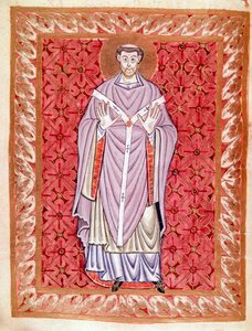 Representation of Saint Nizier of Lyon by German School