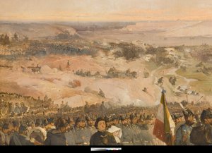 Battle of the Chernaya by Gerolamo Induno