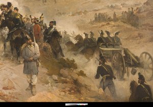 Battle of the Chernaya by Gerolamo Induno