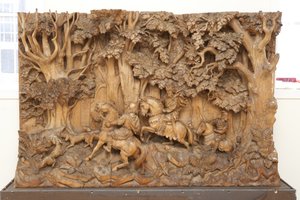 The Boar Hunt, c.1879 by Gerrard Robinson