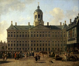 The Amsterdam City Hall on Dam Square