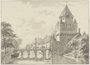 View of the Kleine Houtpoort, Haarlem