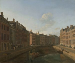 View of the Golden Bend in the Herengracht from the East