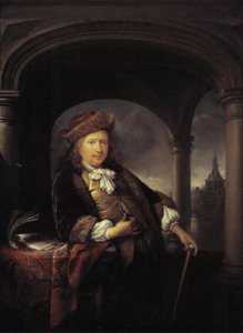 Self-Portrait at Age Fifty by Gerrit Dou