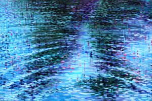 Blue Lakeside Ripples