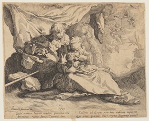 The Rest on the Flight to Egypt by Gerrit Pietersz