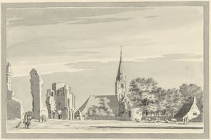The Ruins of the Abbey of Rijnsburg