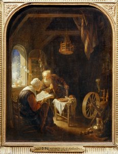 Reading the Bible or Anne and Tobit