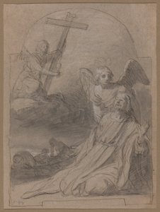 Christ in the Garden of Olives by Gerrit van Honthorst