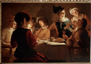 Dinner with a lute player