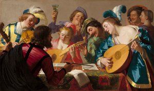 The Concert, 1623