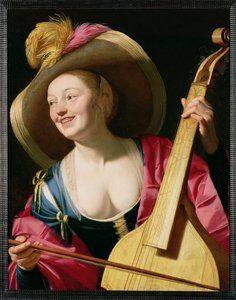 The Viola-da-gamba Player