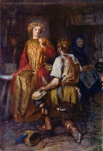 Oft from the forest wildings he did bring, whose sides empurpled were with smiling red! by Gertrude E. Demain (after) Hammond