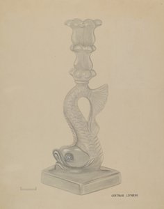 Candlestick by Gertrude Lemberg