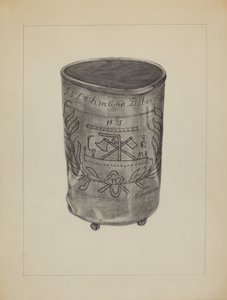 Pewter Beaker, c. 1936