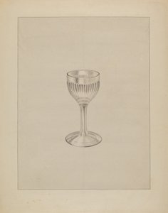 Wine Glass by Gertrude Lemberg