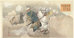 Despite the Illogical Strategy of General Kuropatkin at the Battle of Shaho and the Crushing Defeat of His Army, He Fights Bravely On.