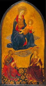 The Adoration of the Virgin and Child by Saint John the Baptist and Saint Catherine