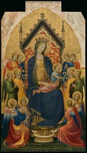 Madonna and Child with Musical Angels, c.1410 by Gherardo Starnina