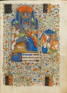 Nativity, Adoration of the Child. The Hours of Isabella Stuart