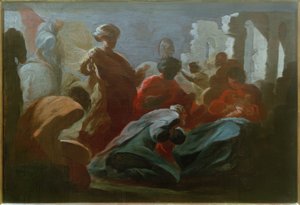 The Adoration of the Kings by Giacinto Brandi
