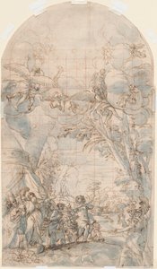 The Spies Returning from Canaan by Giacinto Calandrucci