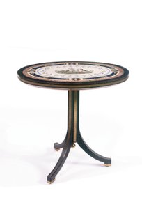 Micromosaic Tabletop, Rome, Late 18th Century by Giacomo (attr. to) Raffaelli