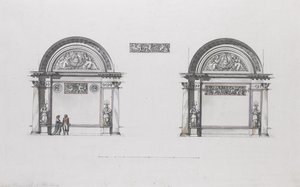 Design for the Sheremetev palace, Ostankino