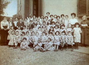 Children of the reservists at the 