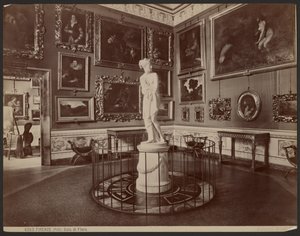 Florence, Pitti Palace, Sala di Flora by Giacomo Brogi