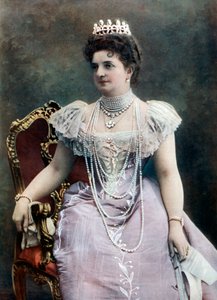 Margherita of Savoy, Queen Consort of Italy, Late 19th-Early 20th Century by Giacomo Brogi