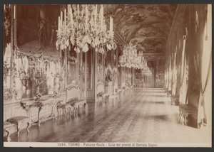 Turin - Royal Palace - Dining Room of Daniele Seiter by Giacomo Brogi