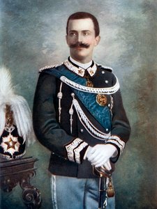Victor Emmanuel III, King of Italy by Giacomo Brogi