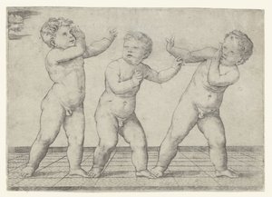 Three Naked Boys by Giacomo Francia