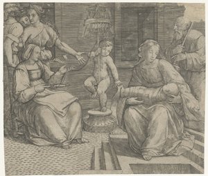 Holy Family with Elizabeth and John the Baptist