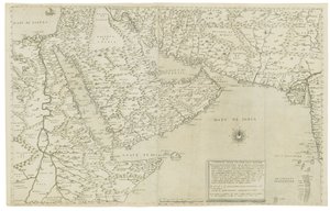 Map of India and Southeastern Asia; Il Disegno Della Terza Parte Dell