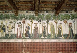 The Nine Worthies and the Nine Worthy Women (detail)