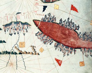 The Red Sea and the Suez Canal (portulan)