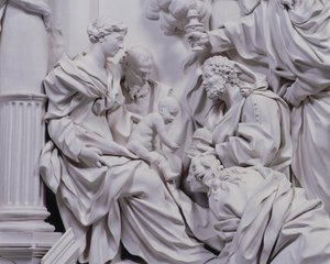 Adoration of the Maji by Giacomo Serpotta