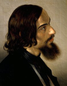 Portrait of Painter Scamuzza by Giacomo Trecourt