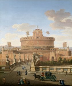 Rome, View of the Castel Sant
